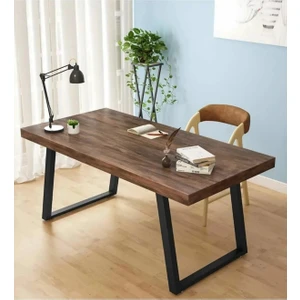 Masa Tasarım Dünyası Masa Tasarım Dünyası* Doğal Ahşap Masif Çalışma Masası