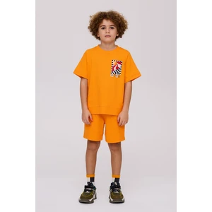 Erkek Çocuk Oranj Tshirt