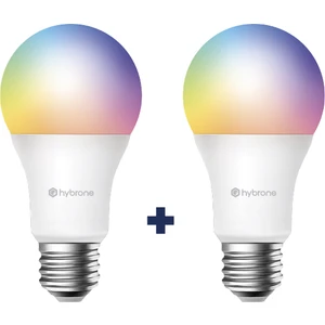 LED Rgb Wi-Fi Akıllı Ampul, 2li Set, 16 Milyon Renk, 900 Lümen, E27 Duy, Uygulama ile Kontrol