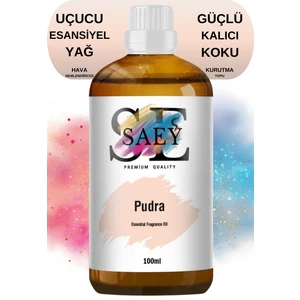 Pudra Esansiyel Uçucu Koku Yağ Buhurdanlık Yağı Difüzör Esansı Hobi Esans 100ml