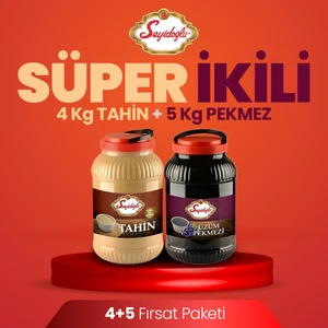 Tahin-Pekmez Fırsat Paketi (4kg+5kg)