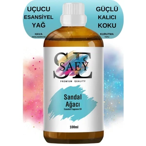 Sandal Ağacı Esansiyel Uçucu Koku Yağ Buhurdanlık Yağı Difüzör Esansı Hobi Esans 100ml