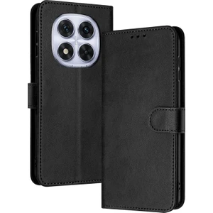 M.TK Moveteck Xiaomi Redmi Note 14 Pro Plus Kılıf 360 Tam Kaplar Deri Dokulu Kapaklı Kartvizit Bölmeli Cüzdan Standlı Kartlıklı