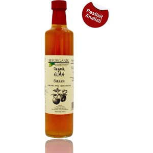 Organik Elma Sirkesi 500ml  (PESTİSİT  ANALİZLİ)