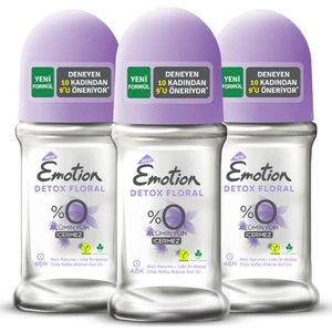 Detox Floral Kadın Roll On 3X50 ml