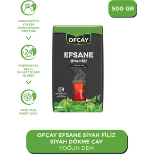 Efsane Filiz Dökme Siyah Çay 500 gr