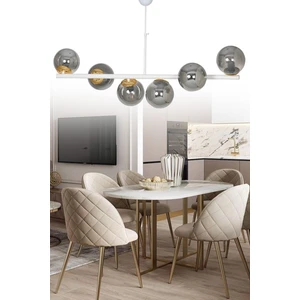 ŞL Şef Light Altina 6'li Beyaz Modern Lüks Avize