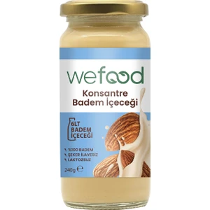 Konsantre Badem İçeceği (%100 Badem) 240 gr  8681749104796
