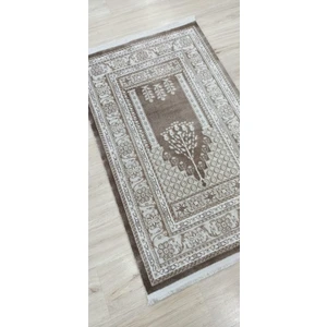 Agua Kalın Halı Seccade Parlak Yumuşak Dokulu Kadifemsi Yüzey  77 x 125  cm