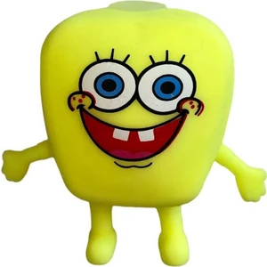 Sünger Bob Figürlü Köpük Dolgulu Dokunsal Duyusal Oyuncak