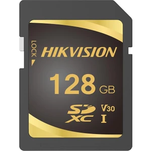 HS-SD-P10-128G 128GB Sdxc CLASS10 U3 V30 95-85MBS Etlc 7-24 Cctv Hafıza Kartı
