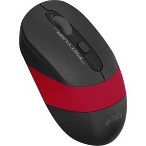 FG10 Nano Alıcı Kablosuz Optik 2000DPI Enerji Korumalı Mouse - Siyah/Kırmızı