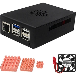 Orang Pi 5 Pro Kasa Metal Soğutma Fanı Isı Emici Kabuk (Yurt Dışından)