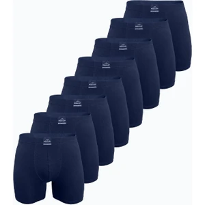 Erkek Lacivert 8 Li Premium Collection Modal Uzun Boxer 8M250