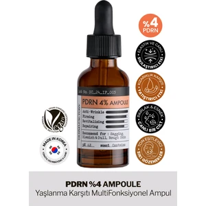 Pdrn Somon Dna Anti Aging Karşıtı ve Elastiklik Arttırıcı  Serum Derma Factory Pdrn %4 Ampoule 30 ml