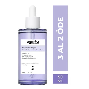 Natural Ampoule Kafein Göz Altı Morluk ve Torbalanma Karşıtı Serum 50 ml