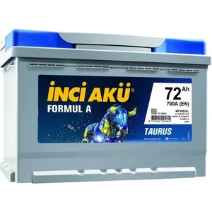 Inci Akü 12V 72 Amper Akü , 72 Ah Akü