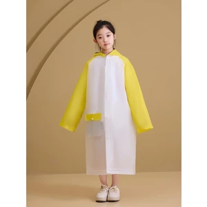 Kendi Desenini Yarat! Çanta Bölmeli Su Geçirmez Çocuk Yağmurluk