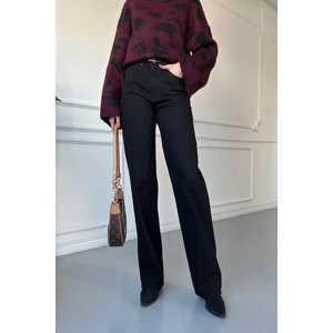 Orijinal Boru Paça Pantolon- Siyah