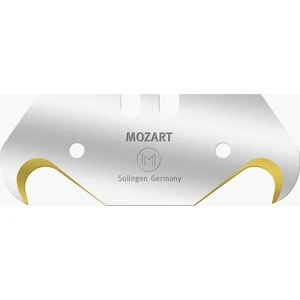 Mozart Blades 90110.065 51 mm Tin Kaplama Kanca Bıçak 10'lu Yedek Bıçak