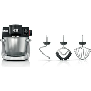 BOSCH Serie 6 Kitchen machine with scale 1600 W Siyah