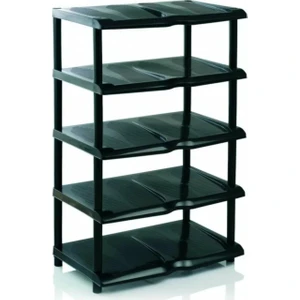 5 Katlı Plastik Ayakkabılık Dekoratif Ayakkabılık