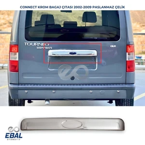 Ebal Oto Ford Connect Krom Bagaj Çıtası 2002-2009 P. Çelik