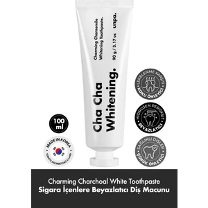 Kahve ve Sigara Içenler Için Kore Beyazlatıcı Vegan Diş Macunu Unpa Cha Cha White Toothpaste