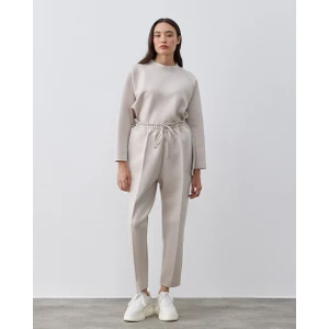 Kadın Havuç Pantolon Scuba Havuç Pantolon