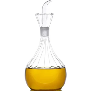 Tombul Çizgili Borosilikat Cam Yağlık 900 ml 1 Adet