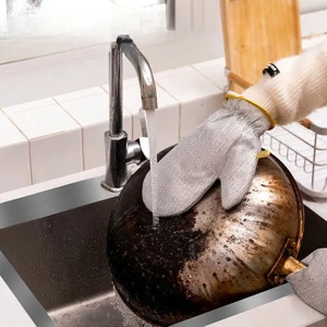 Cocoloco Home Alüminyum Folyo Telli Çizmeyen Bulaşık Eldiveni