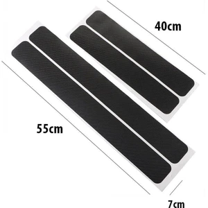 Kia Rio Karbon Kapı Eşiği Oto Sticker 4 Adet