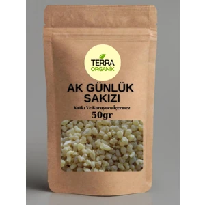 Terra Organik Ak Günlük Sakızı 50 gr