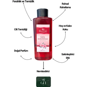 Gül Evi Gül Kolonyası Parfüm Etkili