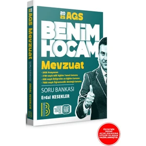 Benim Hocam Yayınları 2025 AGS Mevzuat Soru Bankası