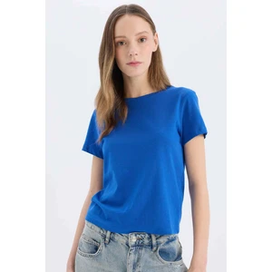 Coool Regular Fit Bisiklet Yaka Basic Düz Kısa Kollu Tişört C3852AX25SM