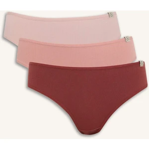 Ribana 3'lü Askılı Brief Külot-Fall in Love D6404AX25SP