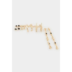 Kadın 9'lu Gold Küpe E4454AXNS