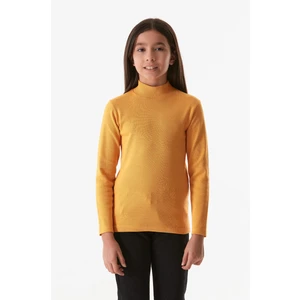 Basic Dik Yaka Kız Çocuk Body