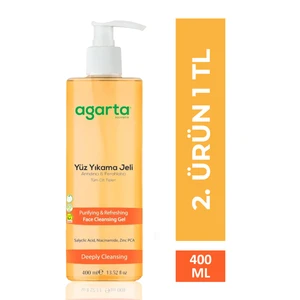 Doğal Yüz Yıkama  Jeli-Arındırıcı ve Ferahlatıcı 400 ml