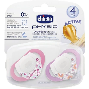 Physio Kauçuk Emzik 4+ ay - Pembe