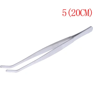 20CM Tarzı Dirsek Cımbızı Antistatik El Aleti Temizleme Klipsi Paslanmaz Çelik Akvaryum Temizleme Aracı (Yurt Dışından)