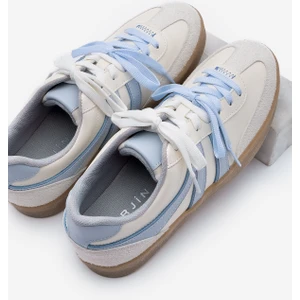 Kadın Sneaker Retro Çift Bağcıklı Spor Ayakkabı Forden