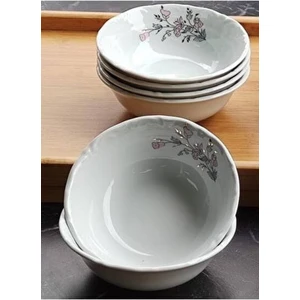 Rüya 13 cm 12'li Porselen Çorba Kase