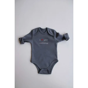 Ohlala Koala Mom Nakışlı Uzun Kollu Body
