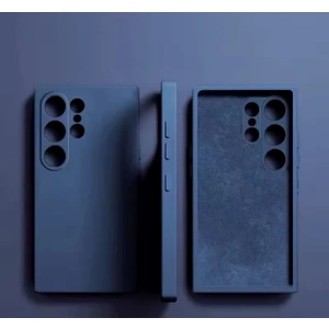 M.TK Moveteck Samsung Galalaxy S25 Ultra Kılıf Lansman Kamera Korumalı İçi Kadife Yumuşak Renkli Silikon Mat Hisli Süet Liquid