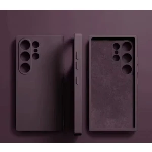 M.TK Moveteck Samsung Galalaxy S25 Ultra Kılıf Lansman Kamera Korumalı İçi Kadife Yumuşak Renkli Silikon Mat Hisli Süet Liquid