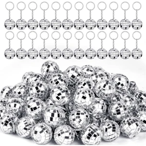 50 Adet Mini Disko Topu Anahtarlık, Disko Topu Toplu Anahtarlık Parti Hediyeleri (Yurt Dışından)