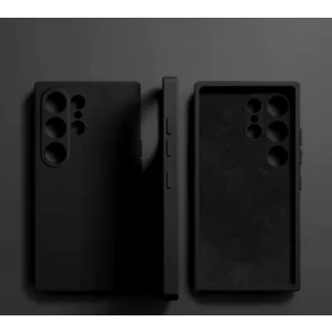 M.TK Moveteck Samsung Galalaxy S25 Ultra Kılıf Lansman Kamera Korumalı İçi Kadife Yumuşak Renkli Silikon Mat Hisli Süet Liquid