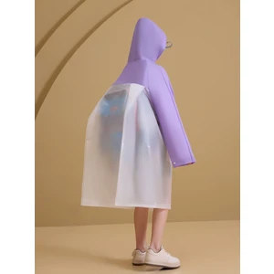 Kendi Desenini Yarat! Çanta Bölmeli Su Geçirmez Çocuk Yağmurluk